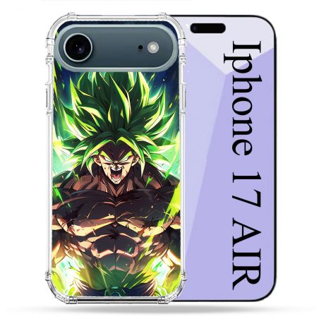 Coque Renforcée Magsafe Pour Iphone 17 Air Manga Dragon Ball Broly