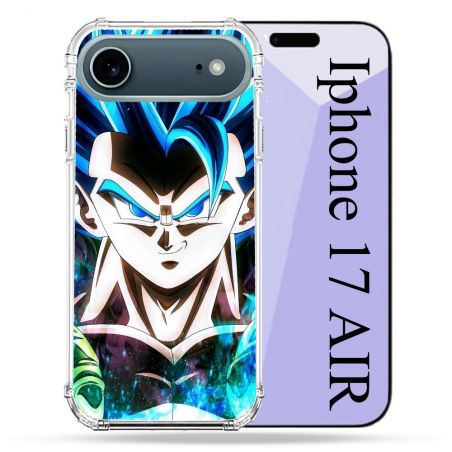 Coque Renforcée Magsafe Pour Iphone 17 Air Manga Dragon Ball Gogeta Visage