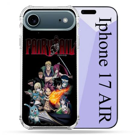 Coque Renforcée Magsafe Pour Iphone 17 Air Manga Fairy Tail Logo Team