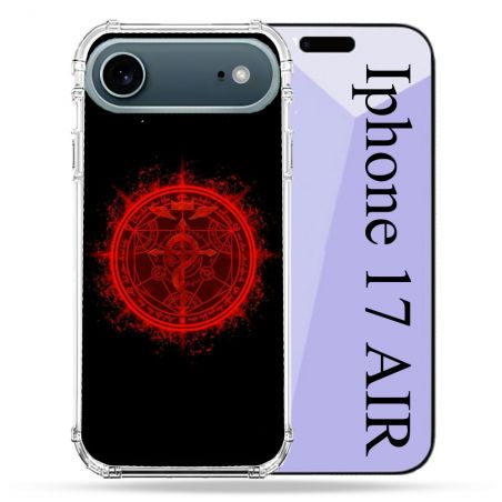 Coque Renforcée Magsafe Pour Iphone 17 Air Manga Fullmetal Alchemist Logo