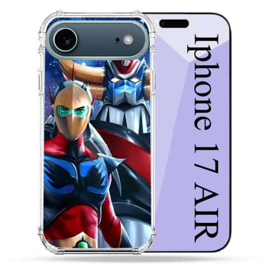 Coque Renforcée Magsafe Pour Iphone 17 Air Manga Goldorak