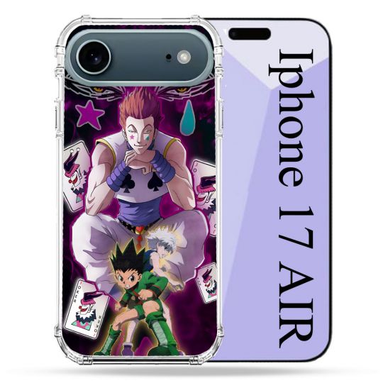 Coque Renforcée Magsafe Pour Iphone 17 Air Manga Hunter X Hunter Hisoka
