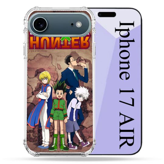 Coque Renforcée Magsafe Pour Iphone 17 Air Manga Hunter X Hunter Vintage