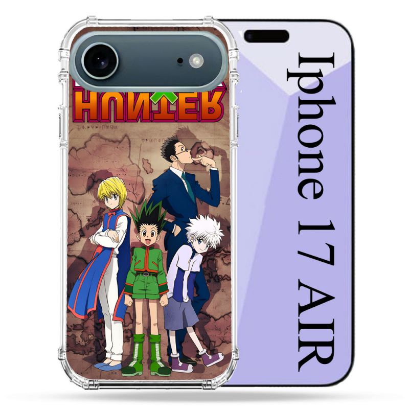 Coque Renforcée Magsafe Pour Iphone 17 Air Manga Hunter X Hunter Vintage