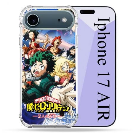 Coque Renforcée Magsafe Pour Iphone 17 Air Manga My Hero Academia Affiche