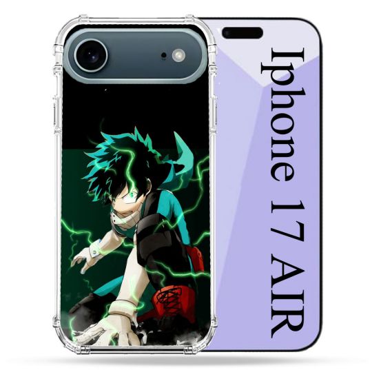 Coque Renforcée Magsafe Pour Iphone 17 Air Manga My Hero Academia Deku