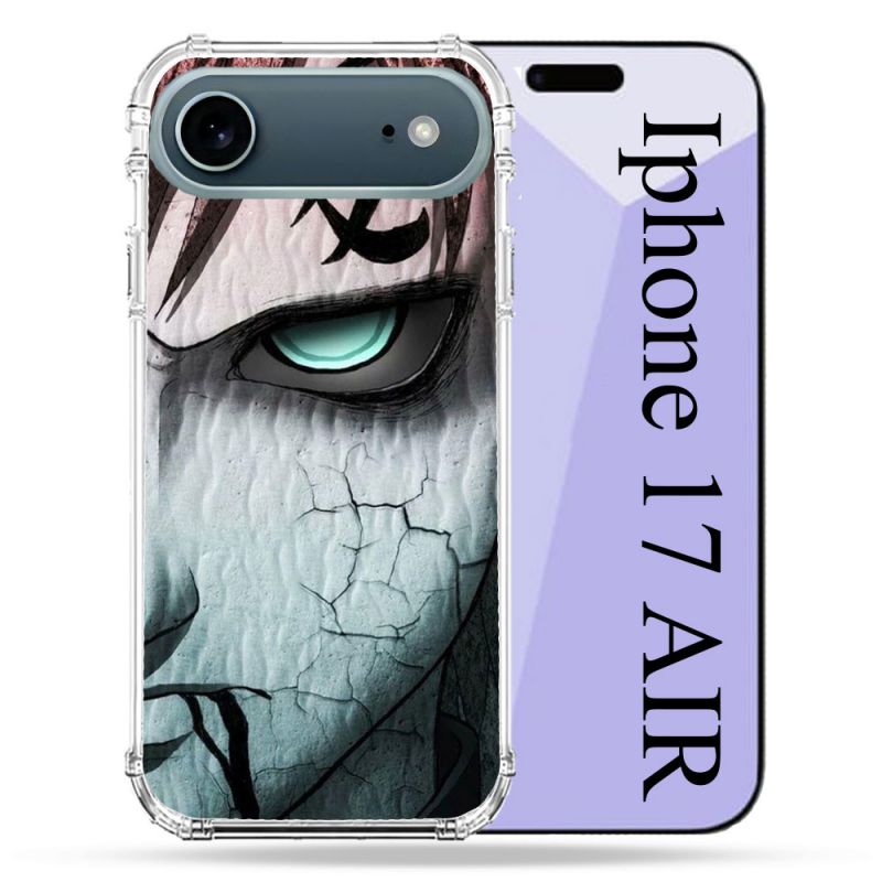 Coque Renforcée Magsafe Pour Iphone 17 Air Manga Naruto Gaara
