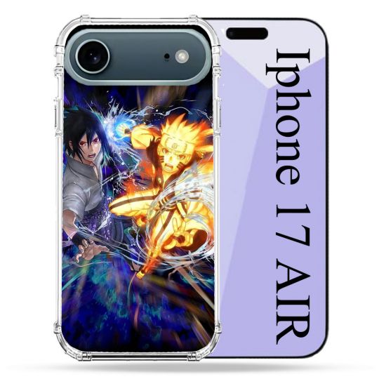 Coque Renforcée Magsafe Pour Iphone 17 Air Manga Naruto VS