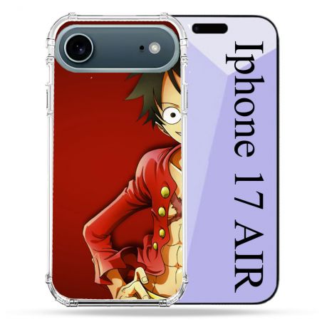 Coque Renforcée Magsafe Pour Iphone 17 Air Manga One Piece Luffy