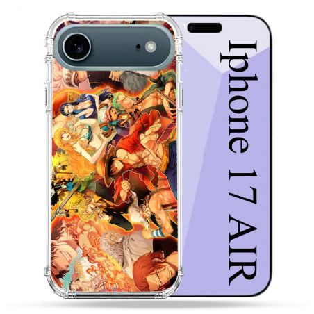 Coque Renforcée Magsafe Pour Iphone 17 Air Manga One Piece Nakama