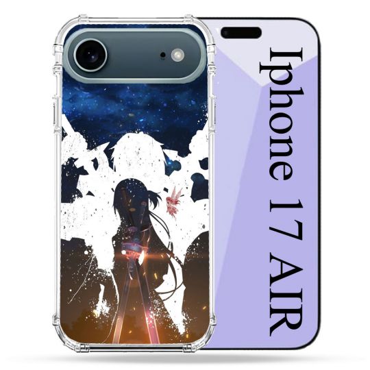Coque Renforcée Magsafe Pour Iphone 17 Air Manga SAO sword Art Online Asuna