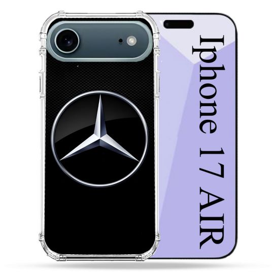 Coque Renforcée Magsafe Pour Iphone 17 Air Mercedes Carbone