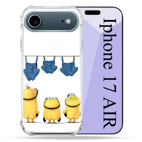 Coque Renforcée Magsafe Pour Iphone 17 Air Minions Nus