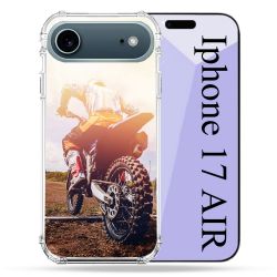 Coque Renforcée Magsafe Pour Iphone 17 Air Moto Cross Soleil