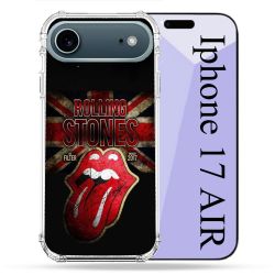 Coque Renforcée Magsafe Pour Iphone 17 Air Musique Rolling Stones