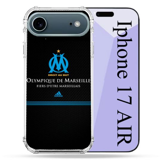 Coque Renforcée Magsafe Pour Iphone 17 Air Olympique Marseille OM Fier etre Marseillais