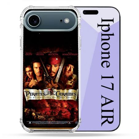 Coque Renforcée Magsafe Pour Iphone 17 Air Pirate Des Caraibes