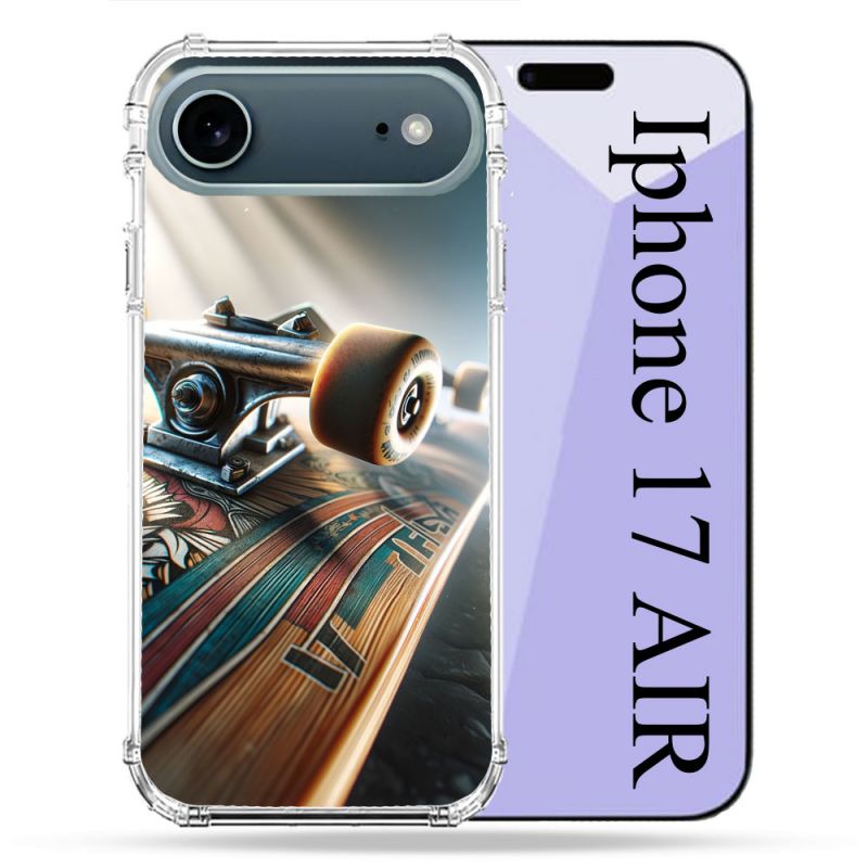 Coque Renforcée Magsafe Pour Iphone 17 Air Planche Skate