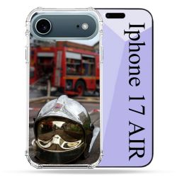 Coque Renforcée Magsafe Pour Iphone 17 Air Pompier Casque Camion
