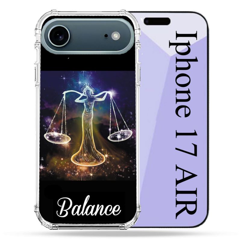 Coque Renforcée Magsafe Pour Iphone 17 Air Signe Zodiaque 2 Balance