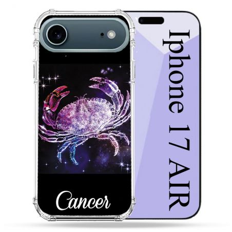 Coque Renforcée Magsafe Pour Iphone 17 Air Signe Zodiaque 2 Cancer