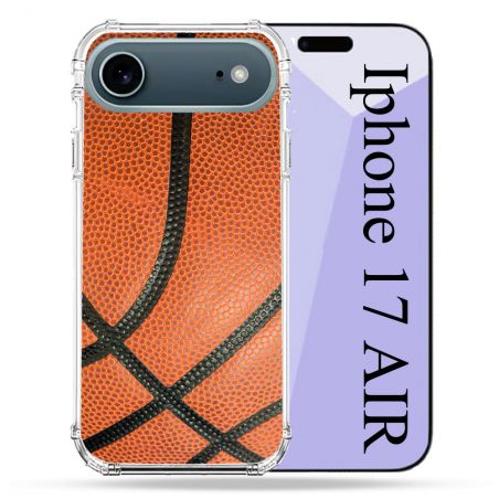 Coque Renforcée Magsafe Pour Iphone 17 Air Sport Ballon Basket