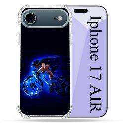 Coque Renforcée Magsafe Pour Iphone 17 Air Sport Cyclisme Bleu