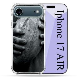 Coque Renforcée Magsafe Pour Iphone 17 Air Sport Rugby Ballon Vintage