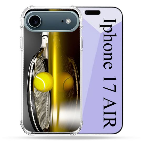 Coque Renforcée Magsafe Pour Iphone 17 Air Sport Tennis Reflet