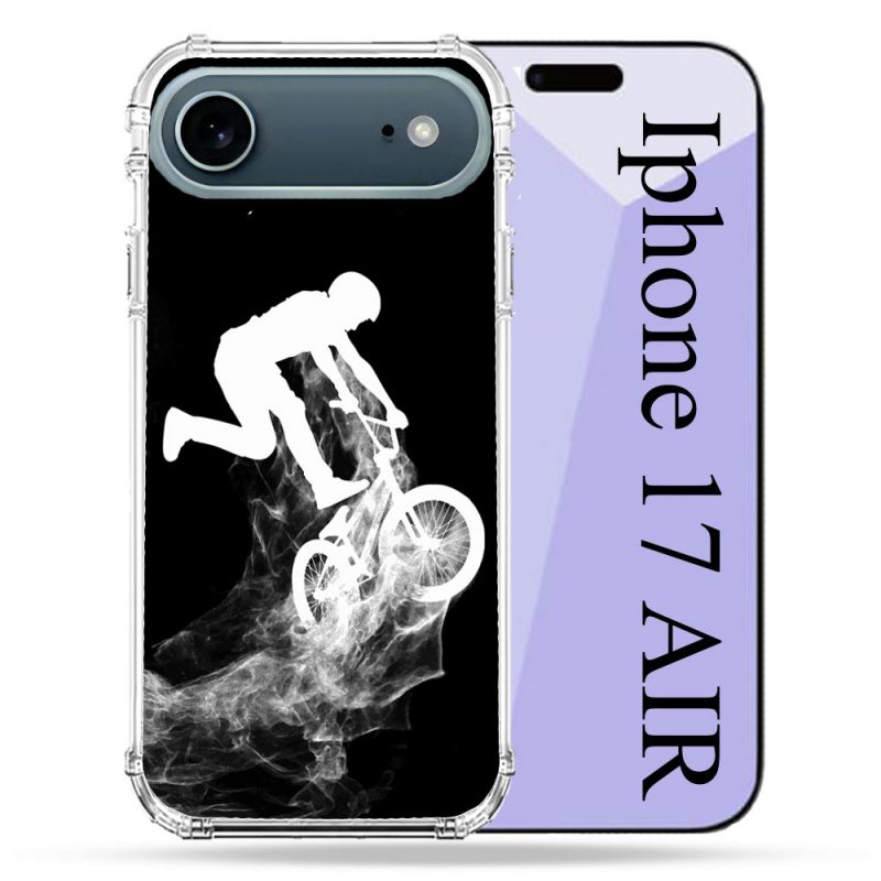 Coque Renforcée Magsafe Pour Iphone 17 Air Sport VTT Noir