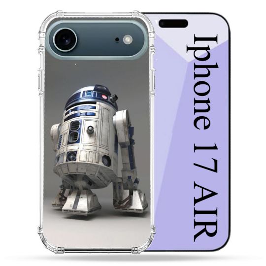 Coque Renforcée Magsafe Pour Iphone 17 Air Star Wars - R2D2