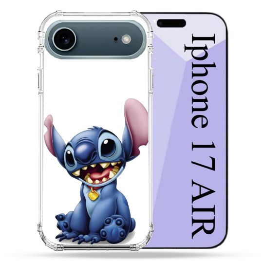Coque Renforcée Magsafe Pour Iphone 17 Air Stitch Blanc