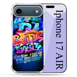 Coque Renforcée Magsafe Pour Iphone 17 Air Street Art Rap