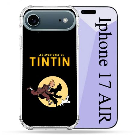 Coque Renforcée Magsafe Pour Iphone 17 Air Tintin Classique