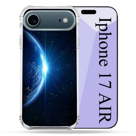 Coque Renforcée Magsafe Pour Iphone 17 Air Univers Planete Terre