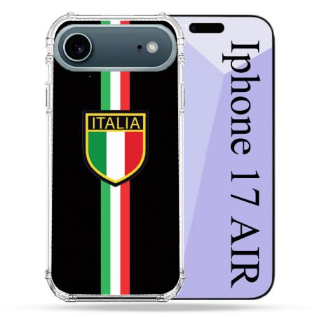 Coque Renforcée Magsafe Pour Iphone 17 Air Voyage Italie 3 Noir