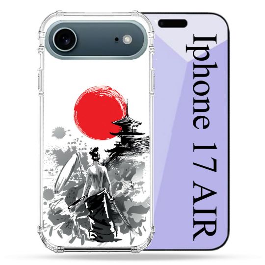 Coque Renforcée Magsafe Pour Iphone 17 Air Voyage Japon Femme