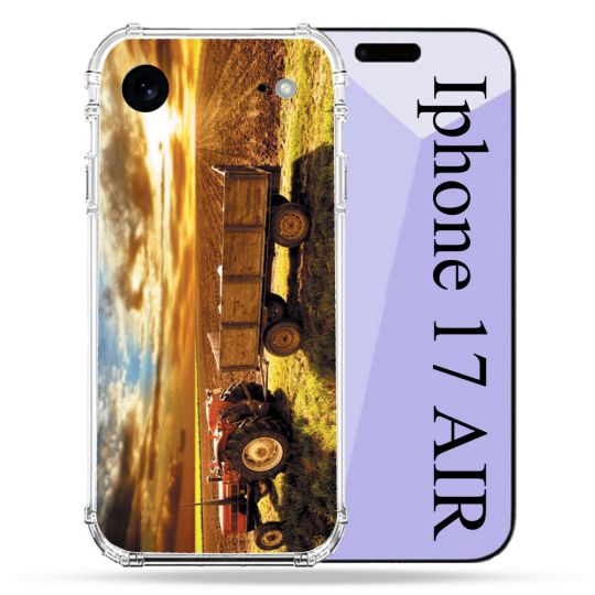 Coque Renforcée Pour Iphone 17 Air Agriculture Tracteur Color
