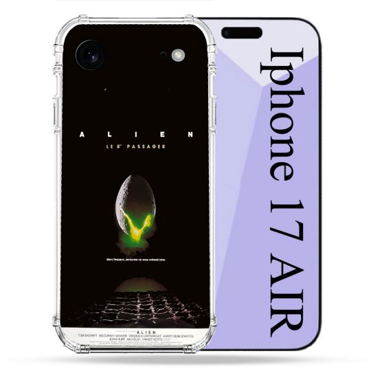 Coque Renforcée Pour Iphone 17 Air Alien Affiche