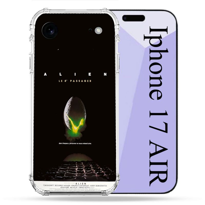 Coque Renforcée Pour Iphone 17 Air Alien Affiche