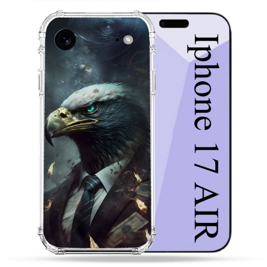 Coque Renforcée Pour Iphone 17 Air Animal Aigle Business