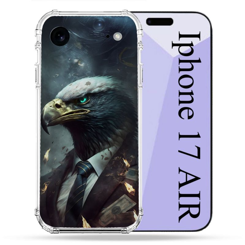 Coque Renforcée Pour Iphone 17 Air Animal Aigle Business