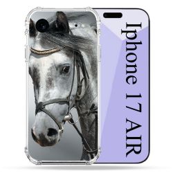 Coque Renforcée Pour Iphone 17 Air Animal Cheval Blanc