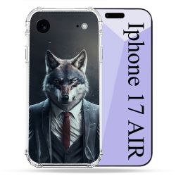 Coque Renforcée Pour Iphone 17 Air Animal Loup Business