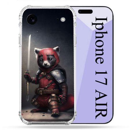Coque Renforcée Pour Iphone 17 Air Animal Raton Samouraï