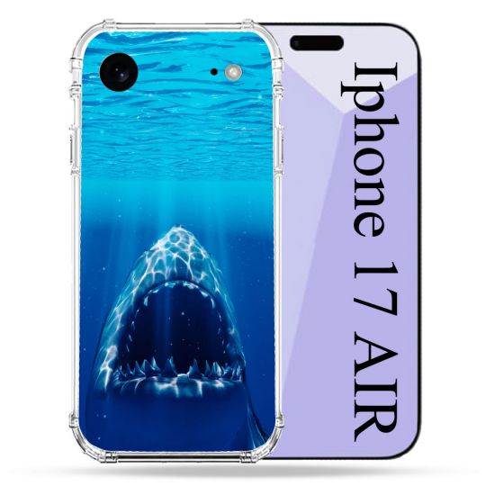 Coque Renforcée Pour Iphone 17 Air Animal Requin Dent