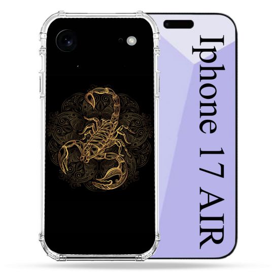 Coque Renforcée Pour Iphone 17 Air Animal Scorpion Fresque