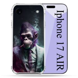 Coque Renforcée Pour Iphone 17 Air Animal Singe Business