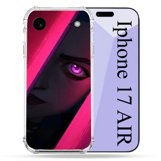 Coque Renforcée Pour Iphone 17 Air Arcane Jinx Rose