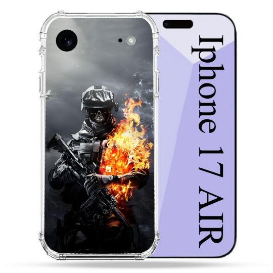 Coque Renforcée Pour Iphone 17 Air Call Of Duty Squelette